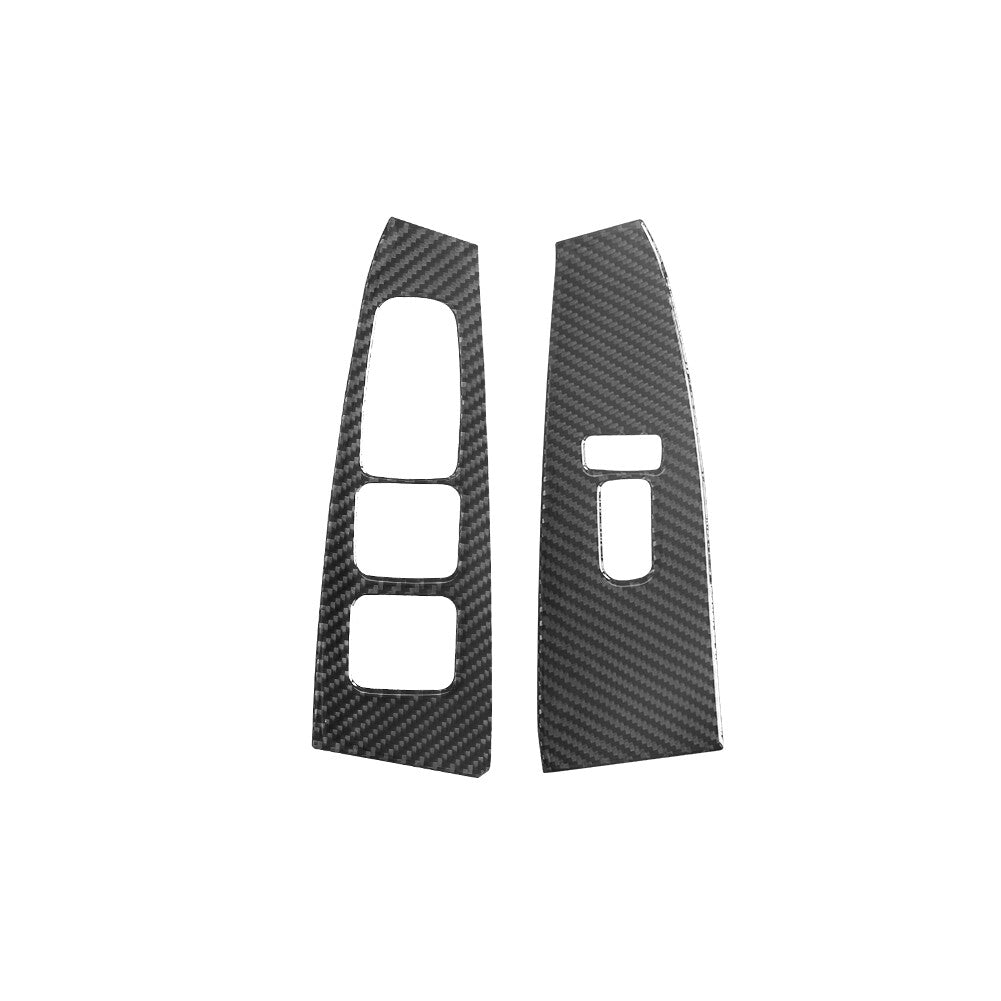 Carbon Fiber Front Door Control W/O Folding Trim Cover for KIA Sedona 2015-2016