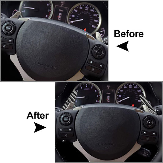 Steering Wheel Shift Paddle Extension fits for Lexus IS RC NX CT