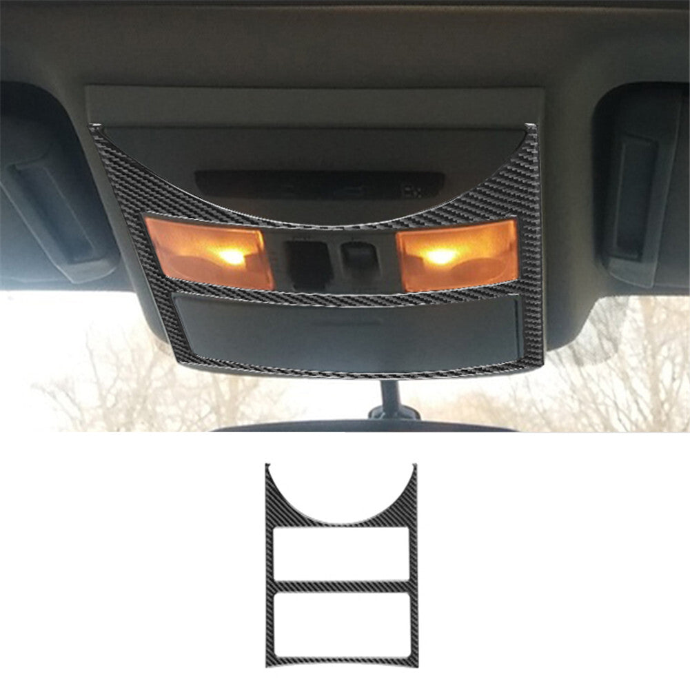 for Nissan Quest 2004-2006 Car Ceiling Light Frame Trim Cover TypeB Carbon Fiber
