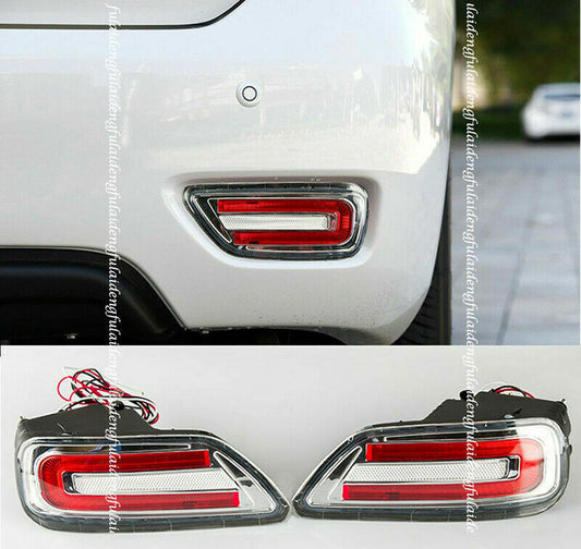 for Nissan Armada Y62 2010-2018 LED Rear Bumper Fog Brake Turn Indicator Lights