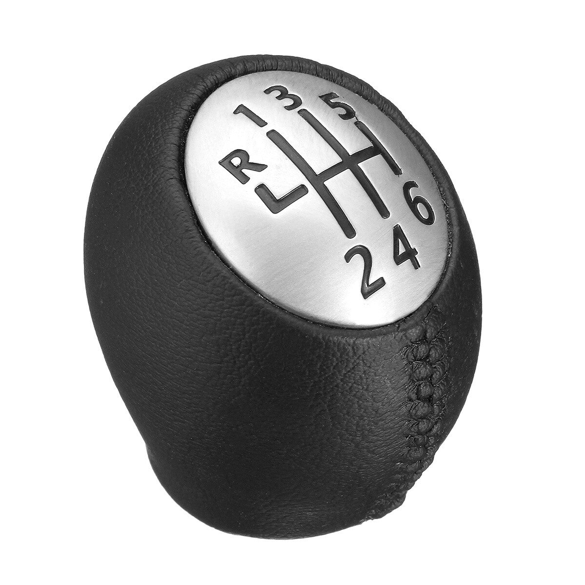 6 Speed Leather Gear Shift Shifter Knob Lever Stick Handball for Vauxhall Movano