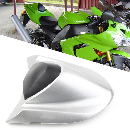 Rear for Seat Cover Cowl Fairing for Kawasaki ZX10R ZX-10R 2004 2005 Silver