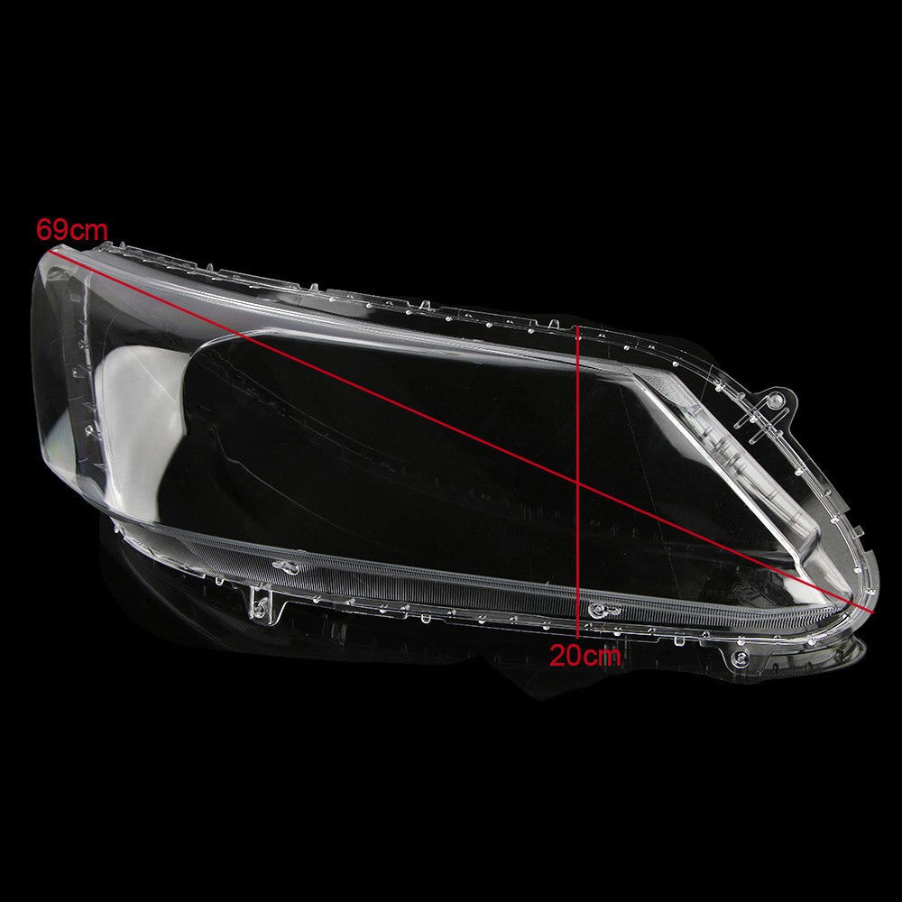 Left+Right Headlamp Lens Headlight Clear Cover Lenses for Honda for Accord 2013-2015