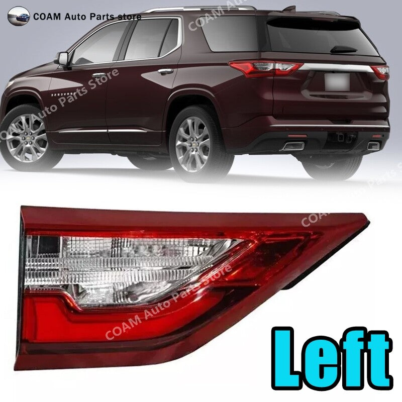 for Chevrolet Traverse 2018 - 2020: Left inner taillight and rear brake reverse light.