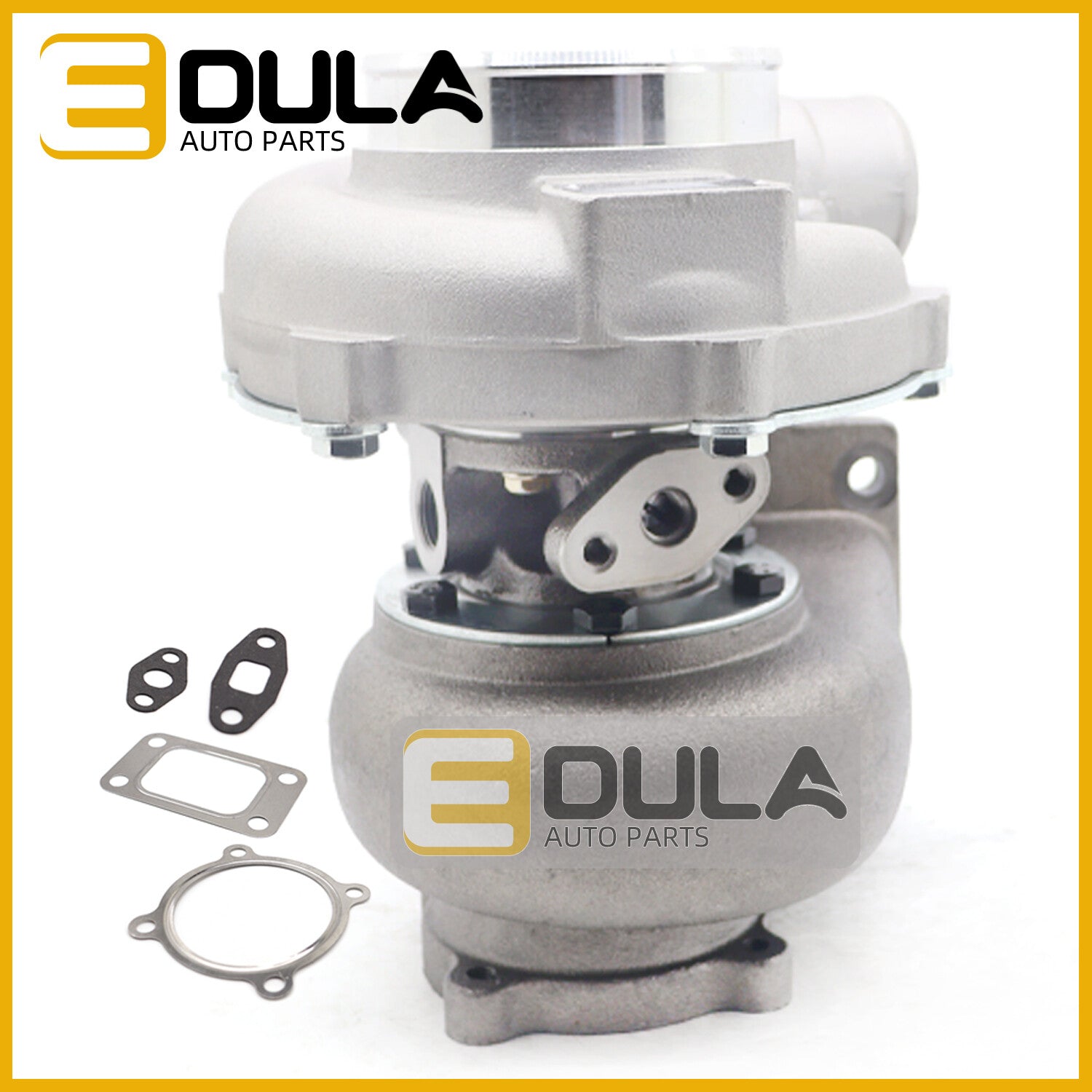 Turbocharged compressor wheels with ball bearings for surge protection 350-600HP GT3076