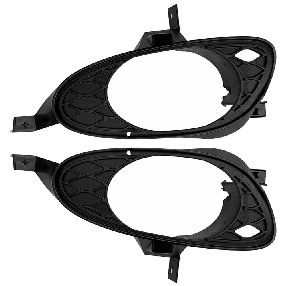 2x Bumper Fog Light Trim Black Front Left Right For CLS-Class W219 05-08