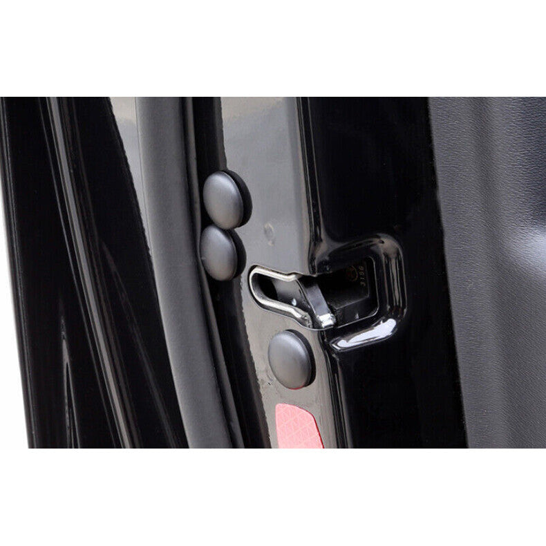 for Volvo S90 2017-2022 black Car Inner Door Lock Screw Protector Cover Cap Trim