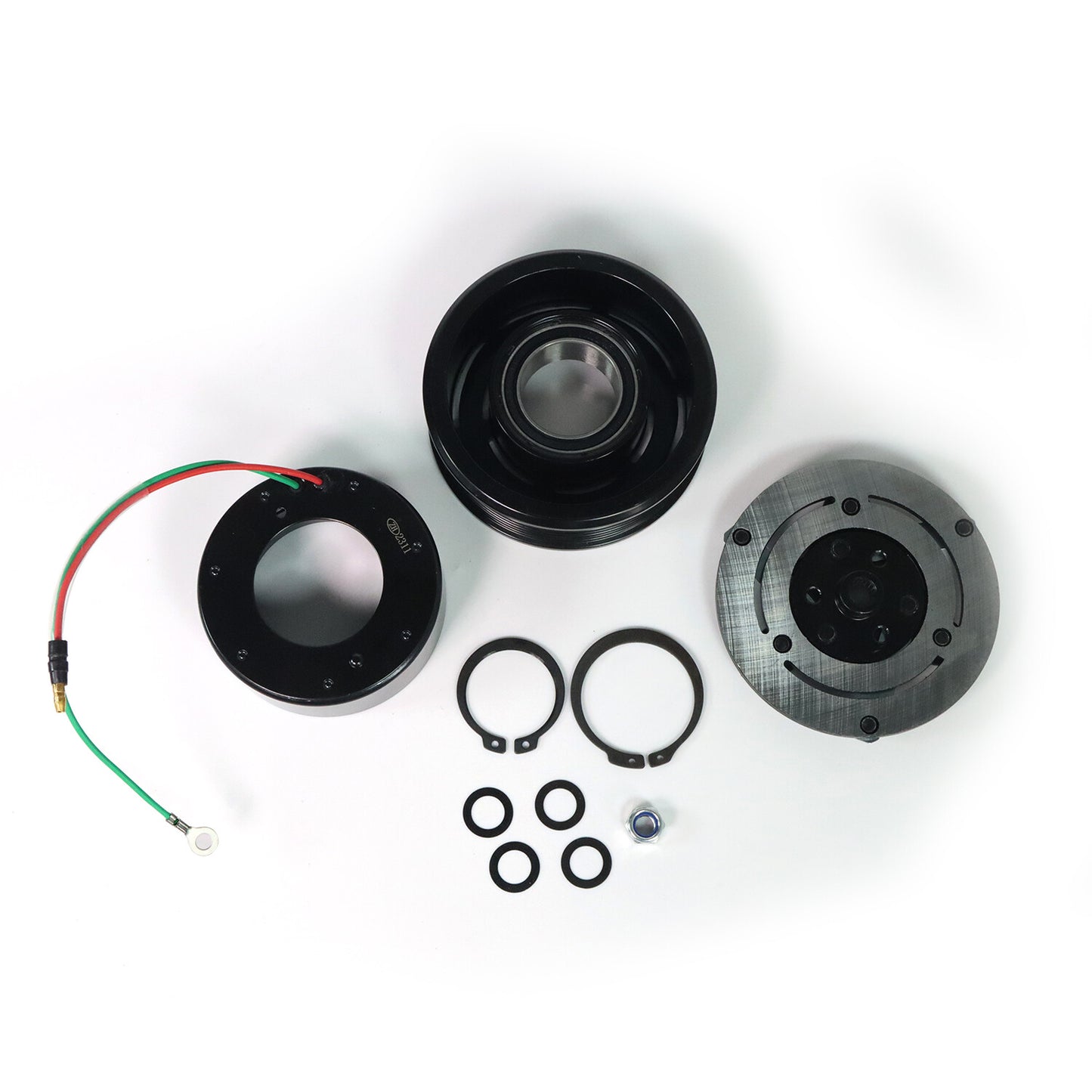 AC A/C Compressor Coil Clutch Assembly Kit 5511495 for 02-06 for Honda CR-V 2.4L
