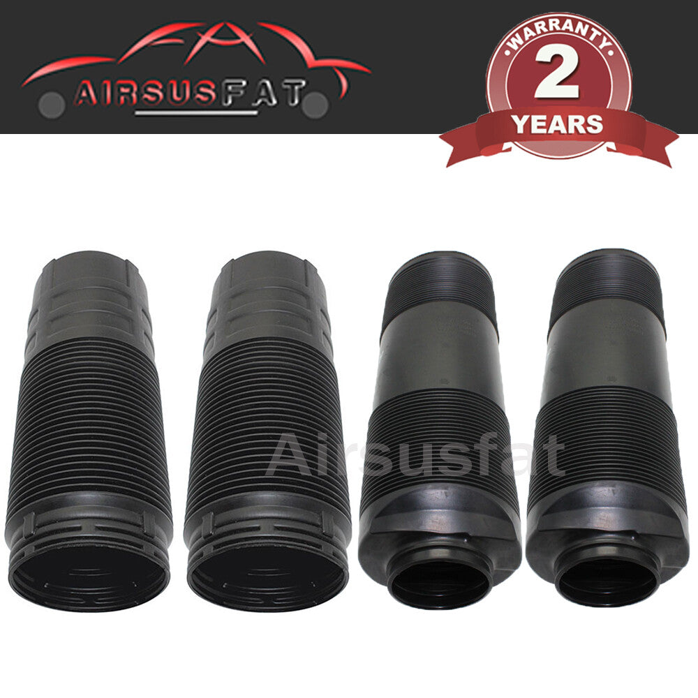 4PCS FRONT REAR DUST BOOT COVER for MERCEDES W220 C215 ABC HYDRAULIC STRUT Shock