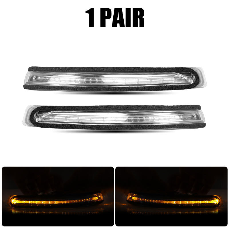 LED Mirror Wing Turn Signal Indicator Light Left+Right for Hyundai i20 2014-2020