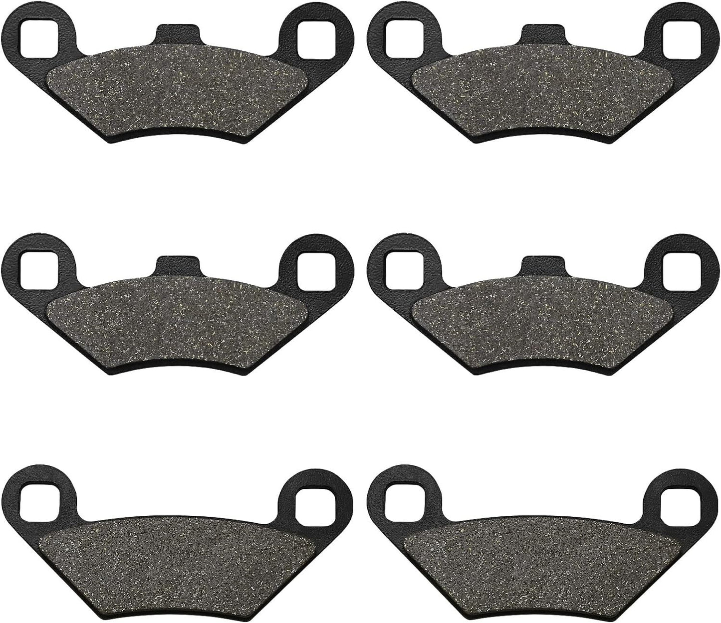 Front and Rear Brake Pads for POLARIS Forest Tracker 570 2015 /Sportsman 800 EFI