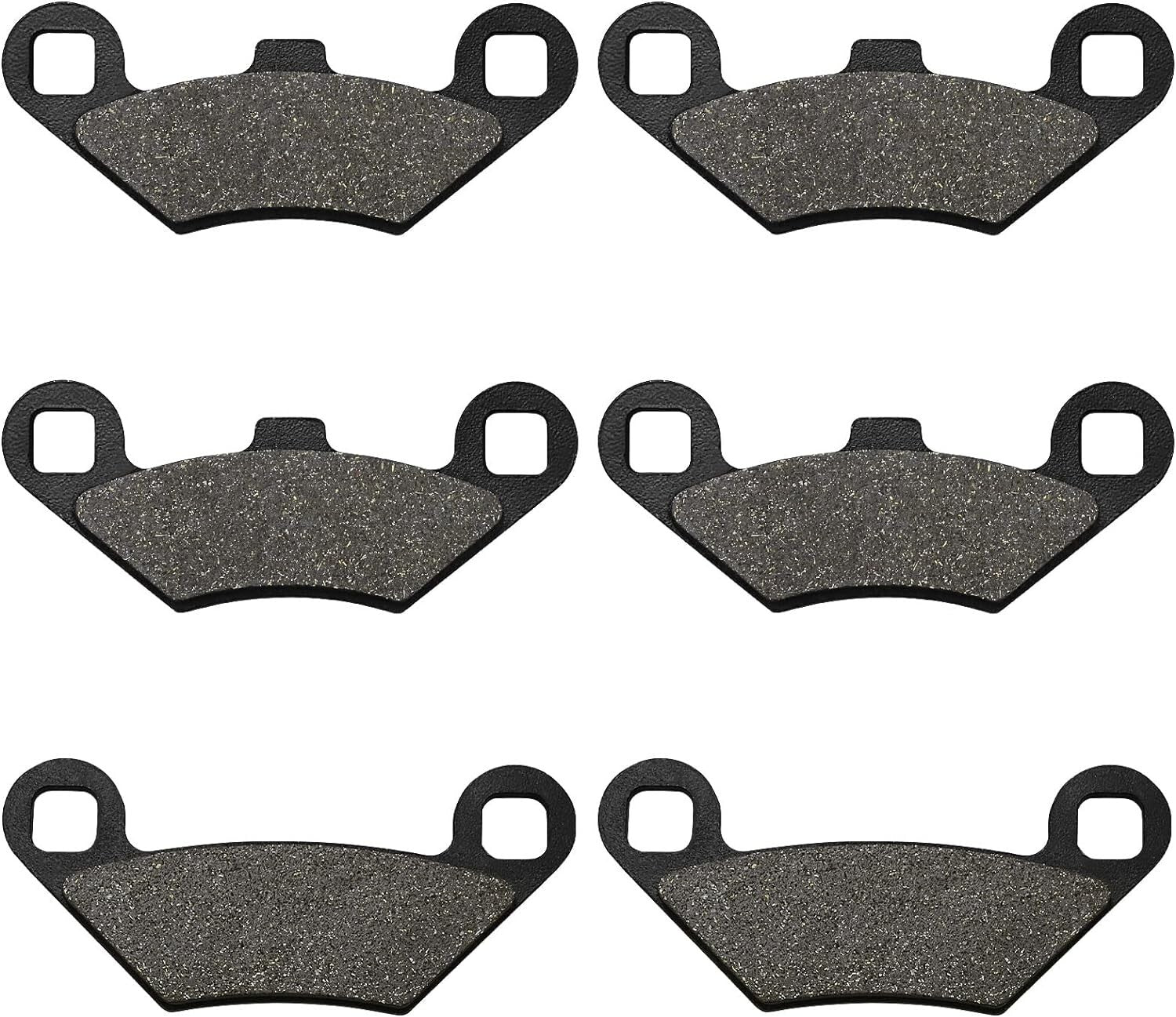 Front and Rear Brake Pads for POLARIS Forest Tracker 570 2015 /Sportsman 800 EFI