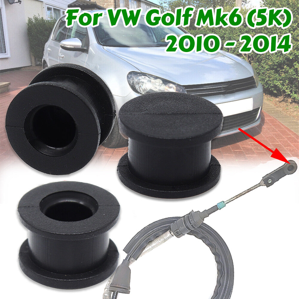 3X for VW for Golf Mk6 Gear Shifter Cable End Connector Bushing Fix Repair Kit 2010