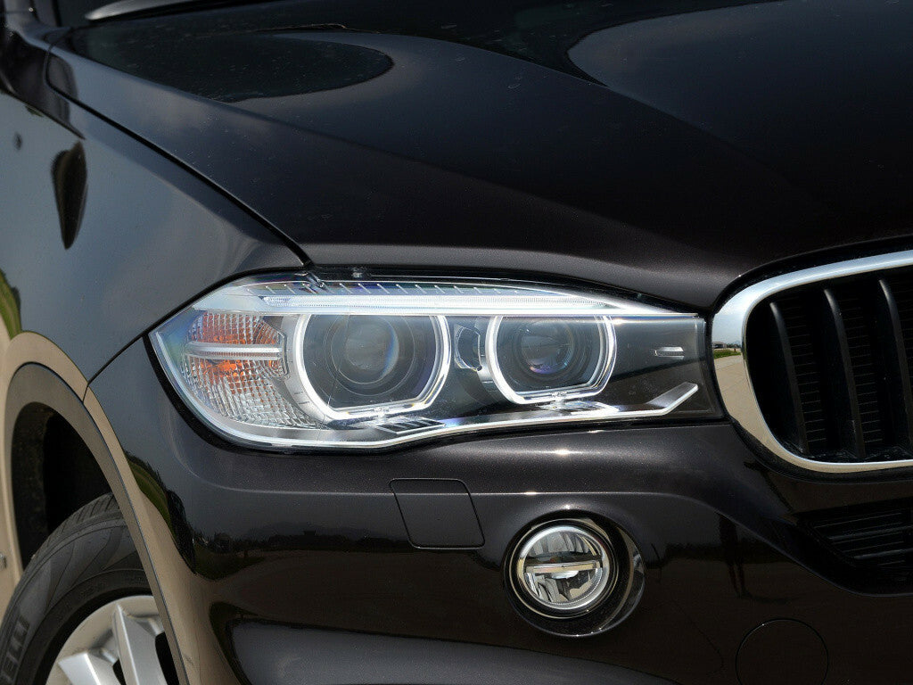 2x Front Headlight Lense Cover for BMW X5 F15 X6 F16 2014-2018 Headlamp Clear