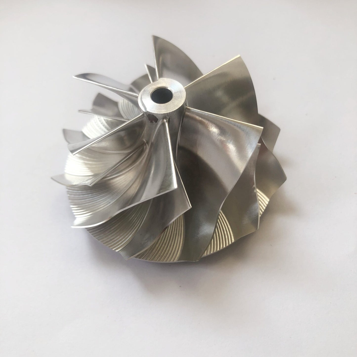 GT15-25 reverse 49.62/61.00mm 6+6 blades performance Billet compressor wheel