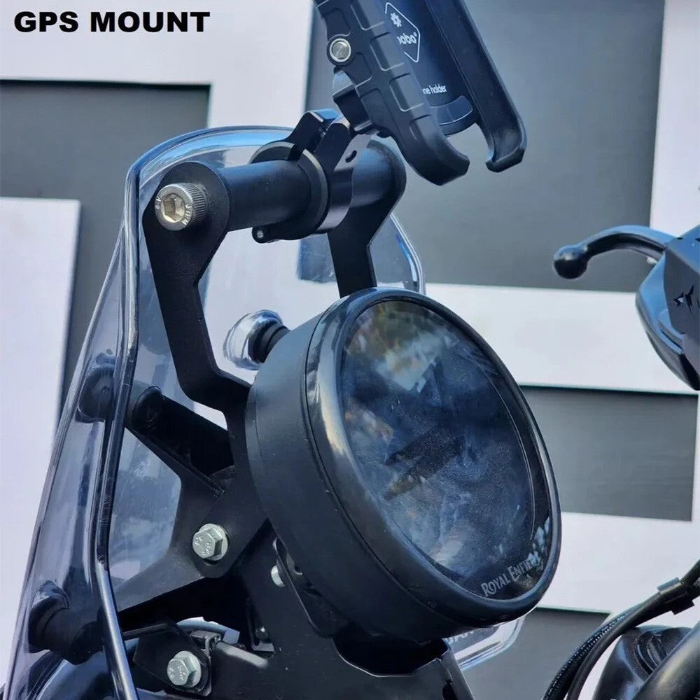 GPS Mount Kit Mobile Phone Holder Stand For New Himalayan 450/452