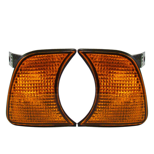 Suitable for BMW 5 Series E34 1989 - 1995 Dual Amber Corner Lights and Turn Signals