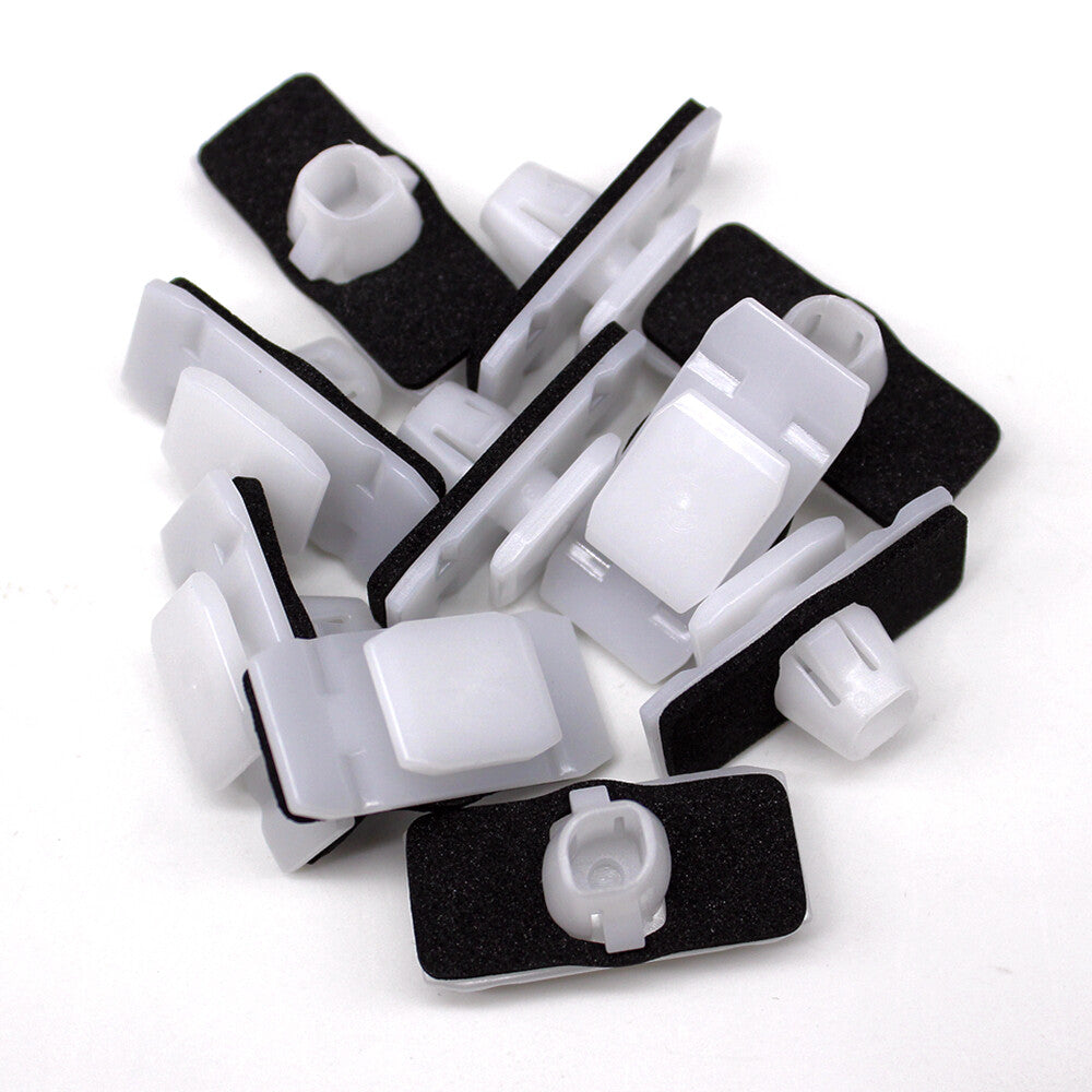 10 Lower Door Garnish Clips Retainer Clamps for Honda Pilot Ridgeline Body Side