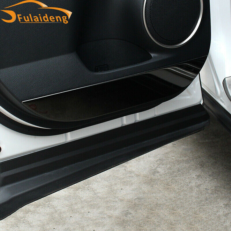 4P for Lexus NX200t 300h 2015-2021 Black Titanium Door Guard Anti-Kick Pad Cover