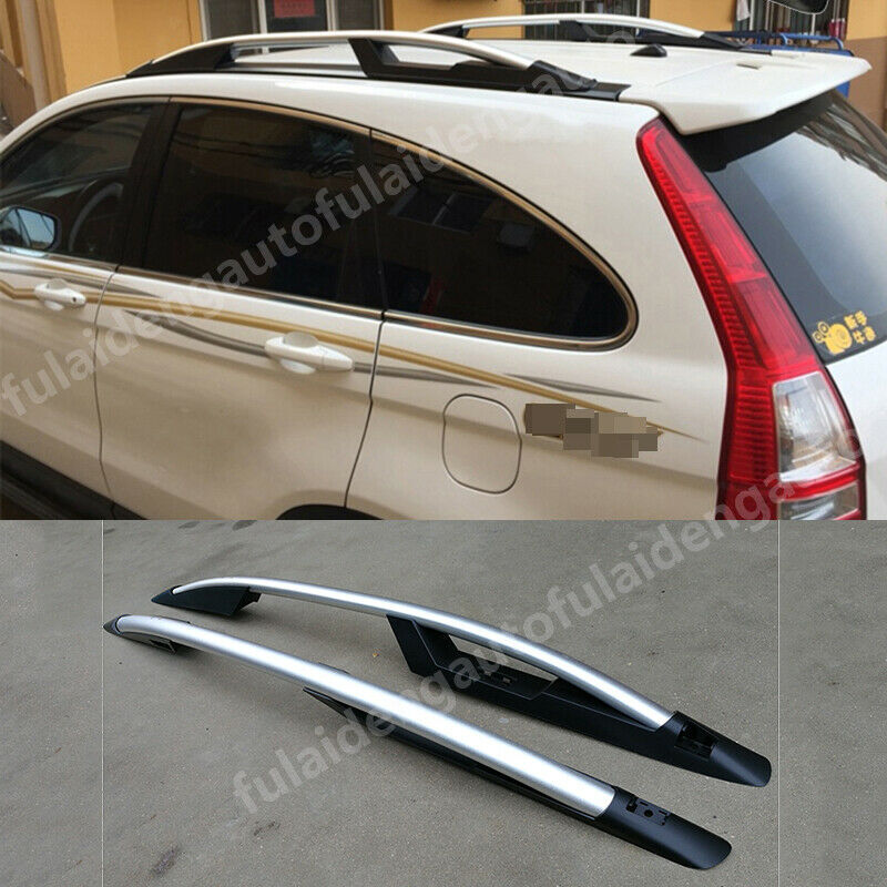 for Honda CR-V 2007-2011 Alloy Roof Rack Side Rails Bars Outdoor Travel Luggage