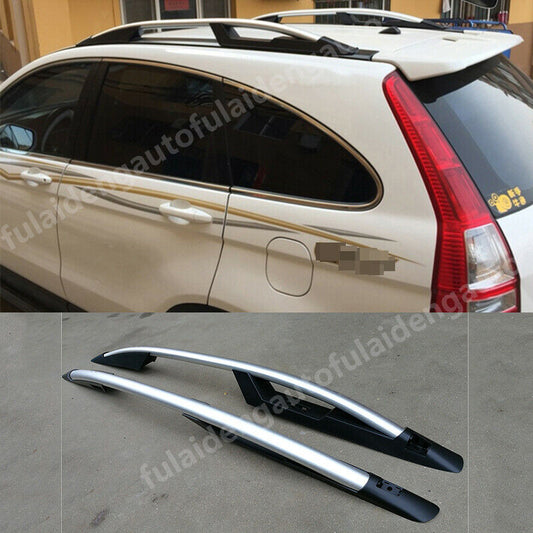 for Honda CR-V 2007-2011 Alloy Roof Rack Side Rails Bars Outdoor Travel Luggage
