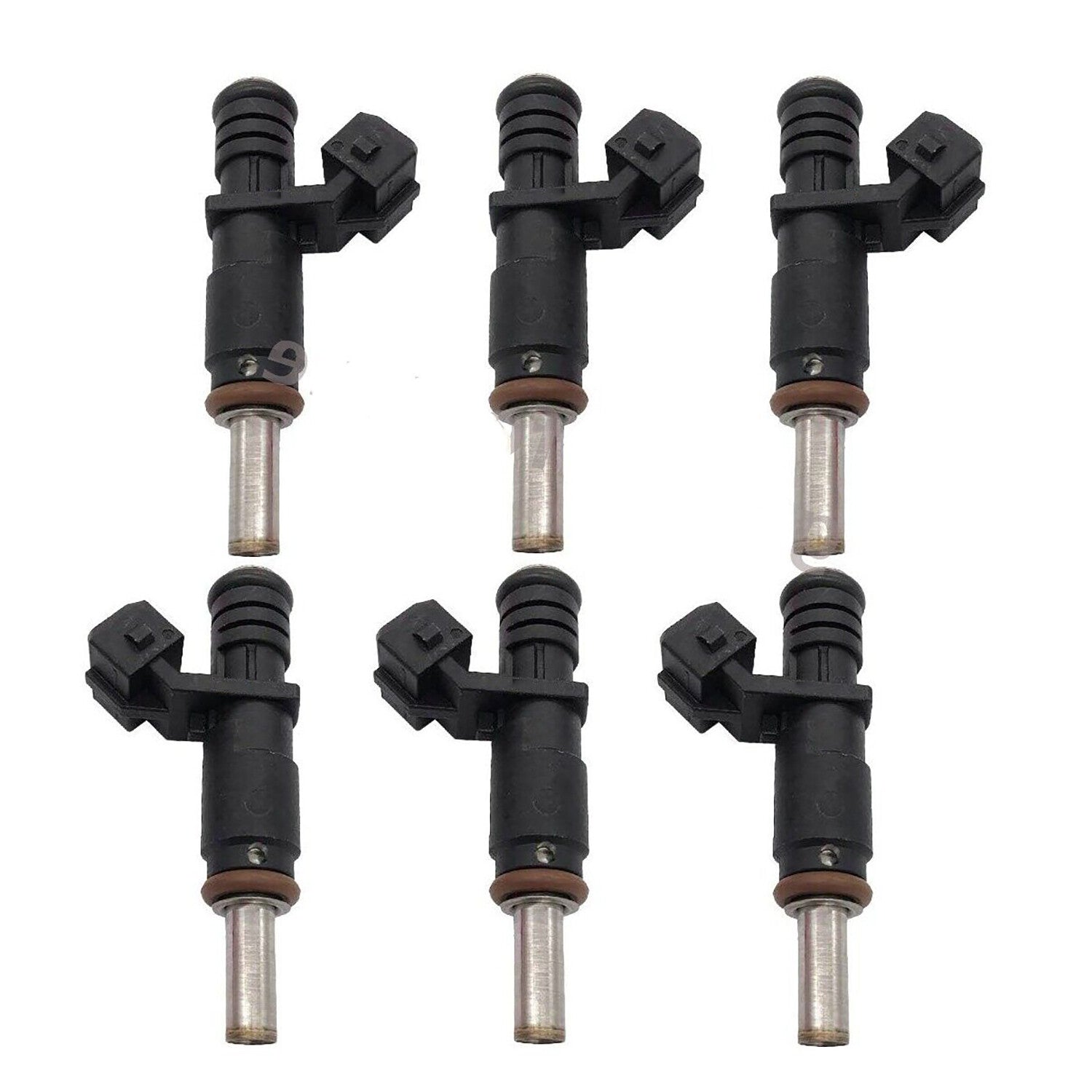 6pcs Fuel Injectors Replacement for BMW 128i 328i X3 X 5 Z4 525i 2.0L 2006-2012