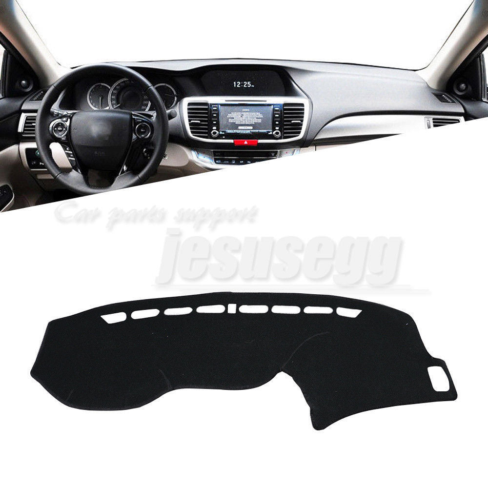 for Honda for Accord 2013-2017 LHD Interior Sun Shade Visor Pad Dashboard Cover Mat