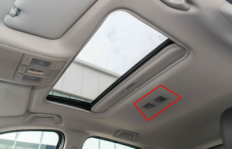 for Mazda CX-5 17-2024 Carbon Fiber Roof Rear Reading Light Fame Cover Trim 1PCS