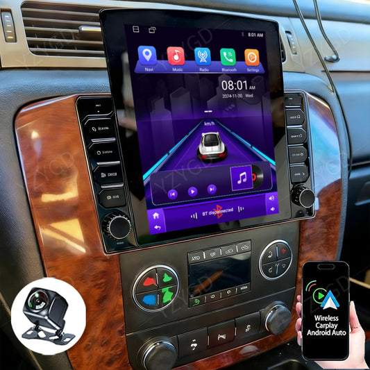 Android Carplay Car Radio for Chevrolet Avalanche 2008-2013 GPS Stereo Screen BT