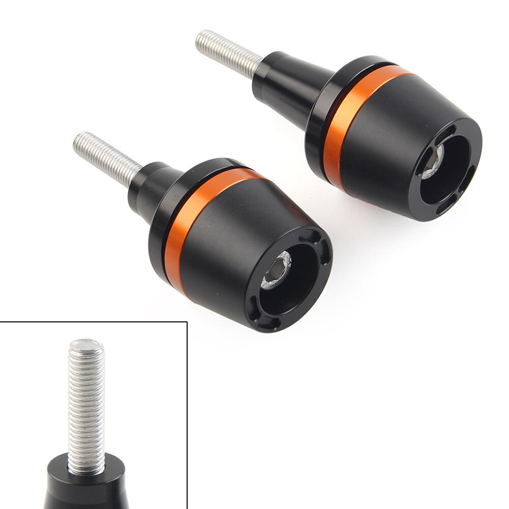 Fit for Yamaha for Suzuki for Honda for Kawasaki Universal Frame Sliders Crash Protector Orange