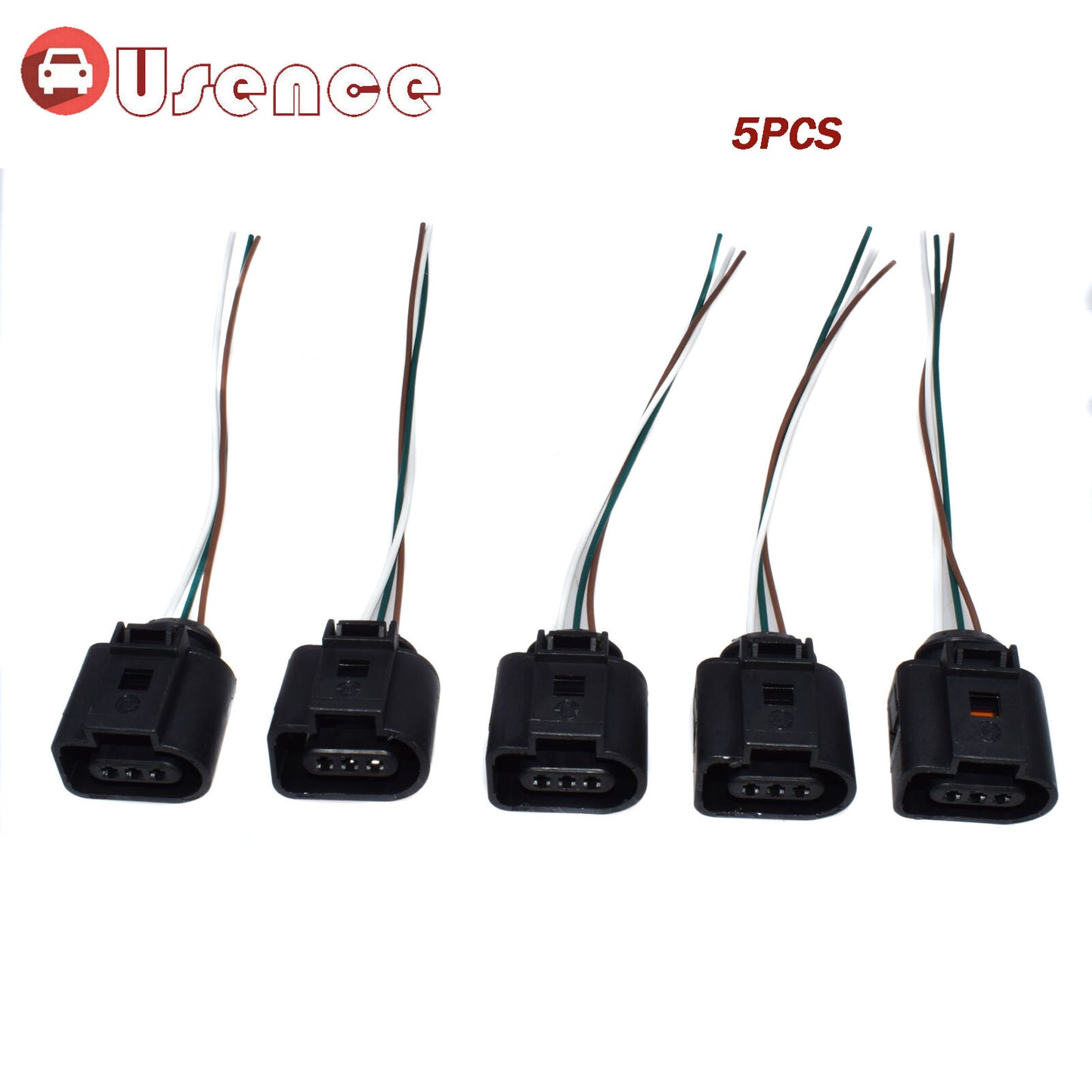 5X Pressure Sensor Connector Harness Plugs 3B0973703G for A3 Beetle for Jetta for Passat