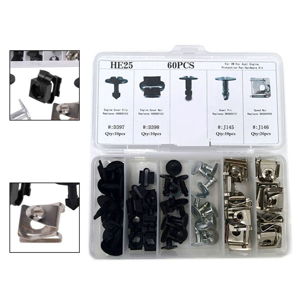 For A4 A5 B8 Engine Guard Clamp, Bracket, Mounting Kit Screw Bottom