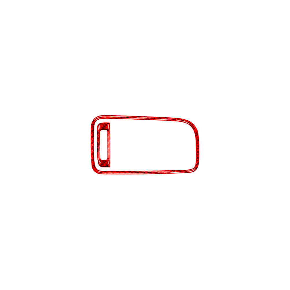 Red Carbon Fiber Passenger Side Air Vent Cover Trim for Volkswagen for Jetta Sedan