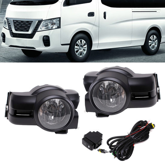Front bumper and fog light kit for Nissan NV350 Urvan 2014 - 2017 / Urvan 2011-13