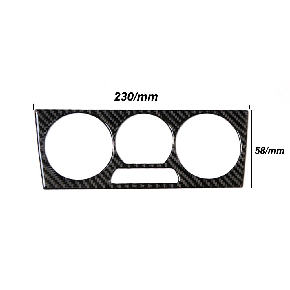 Carbon Fiber Air Conditioner Switch Button Trim Cover for Subaru Forester Type B
