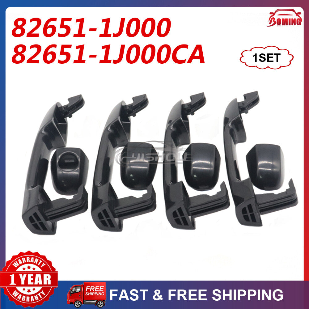 4PCS Outside Front Rear Left Right Door Handle for Hyundai i20 07-14 82651-1J000