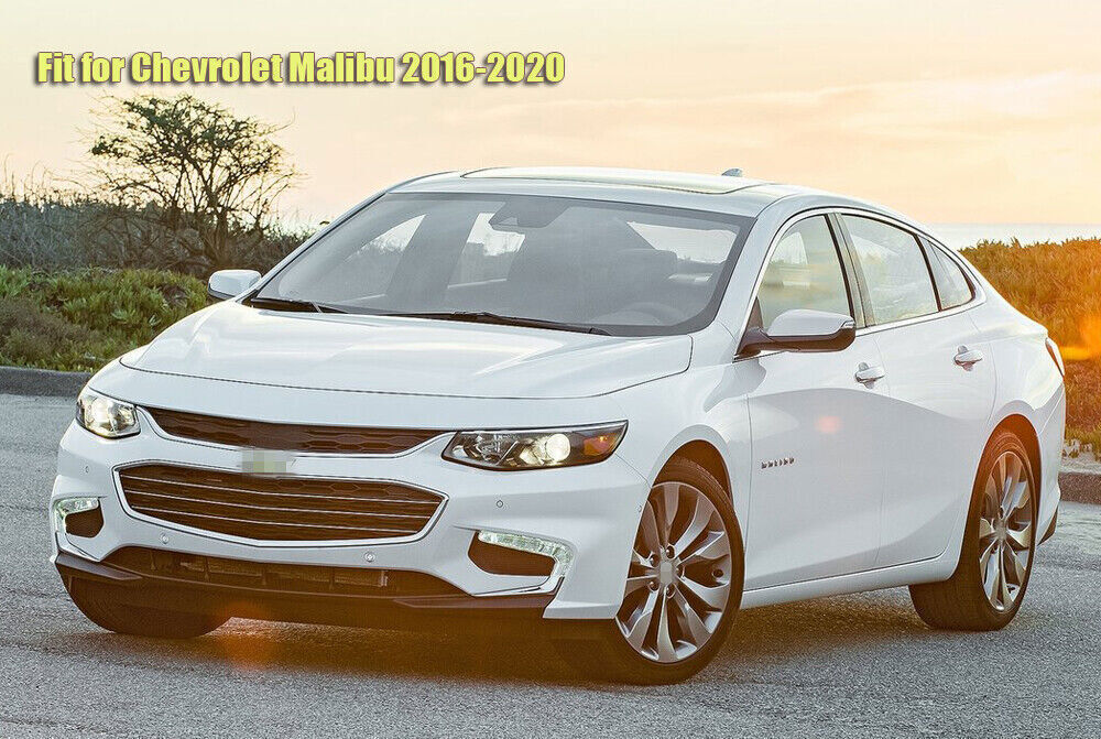 4X Window Visor Vent Shade Deflector Sun/Rain Guards for 2016-2020 for Chevy Malibu