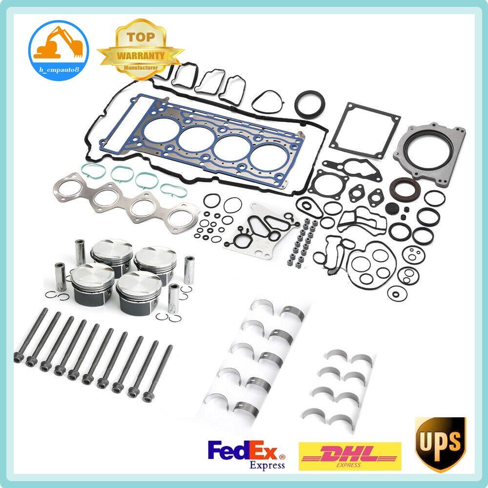 for Mercedes-Benz W203 W204 W211 Engine Overhaul Rebuild Kit 1.8 Supercharged SZ