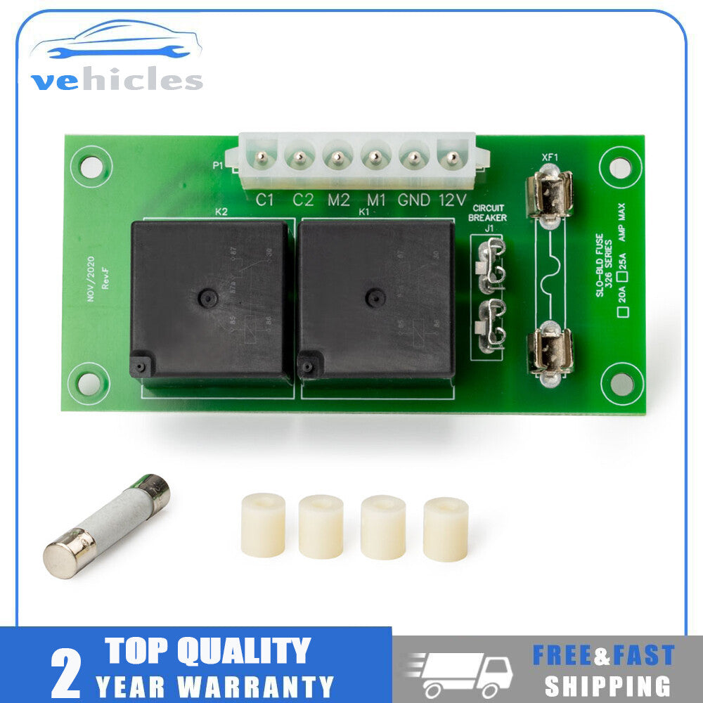 Slide-out relay control board for RV Power Gear 14-1130/140-1130