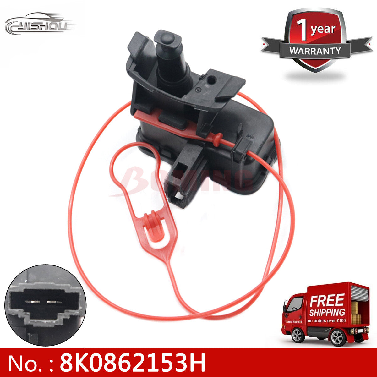 Fuel filler door lock actuator 8K0862153H 8K0862153C suitable for Audi A4 Q5 A5 Quattro