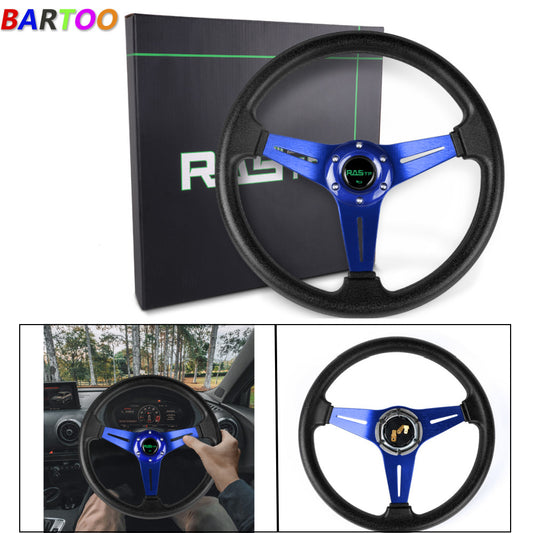 Blue Aluminum Universal for Golf Cart Steering Wheel for Yamaha EZGO Club Car