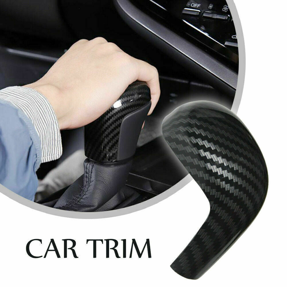 for Toyota for Corolla Cross 2020-2023 Carbon Fiber ABS Gear Shift Knob Cover Trim