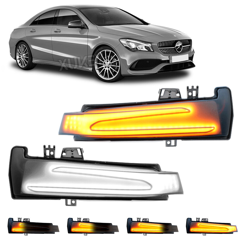 2x mirror indicator exterior mirror mirror indicator LED for Mercedes W212 / W176 W246