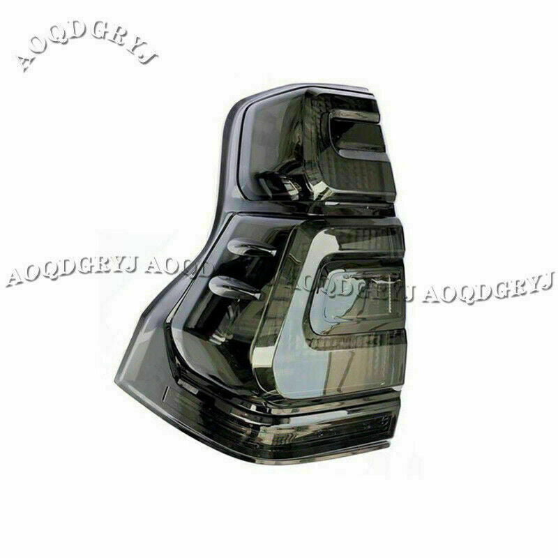 for TOYOTA PRADO FJ/LC150 2018-21 Black Smoky ABS Tail Light Lamp LED Replace 2x