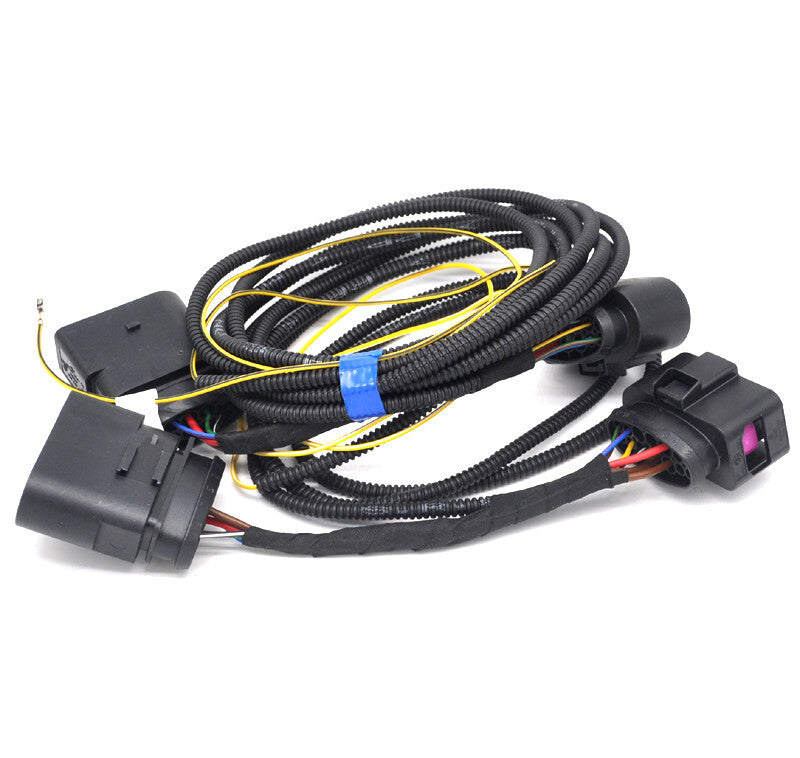 HALOGEN TO BI XENON HEADLIGHT LED DRL ADAPTER HARNESS LOOM for VW for Golf 7 MK7