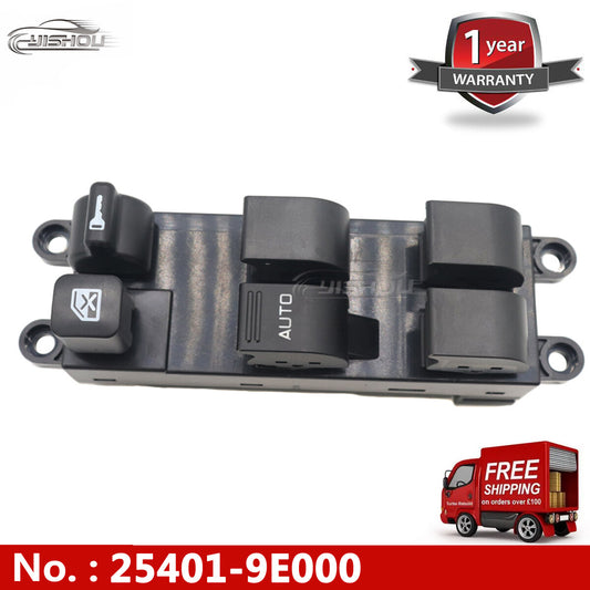 25401-9E000 Power Window Main Control Switch for Frontier for Subaru Baja Sentra