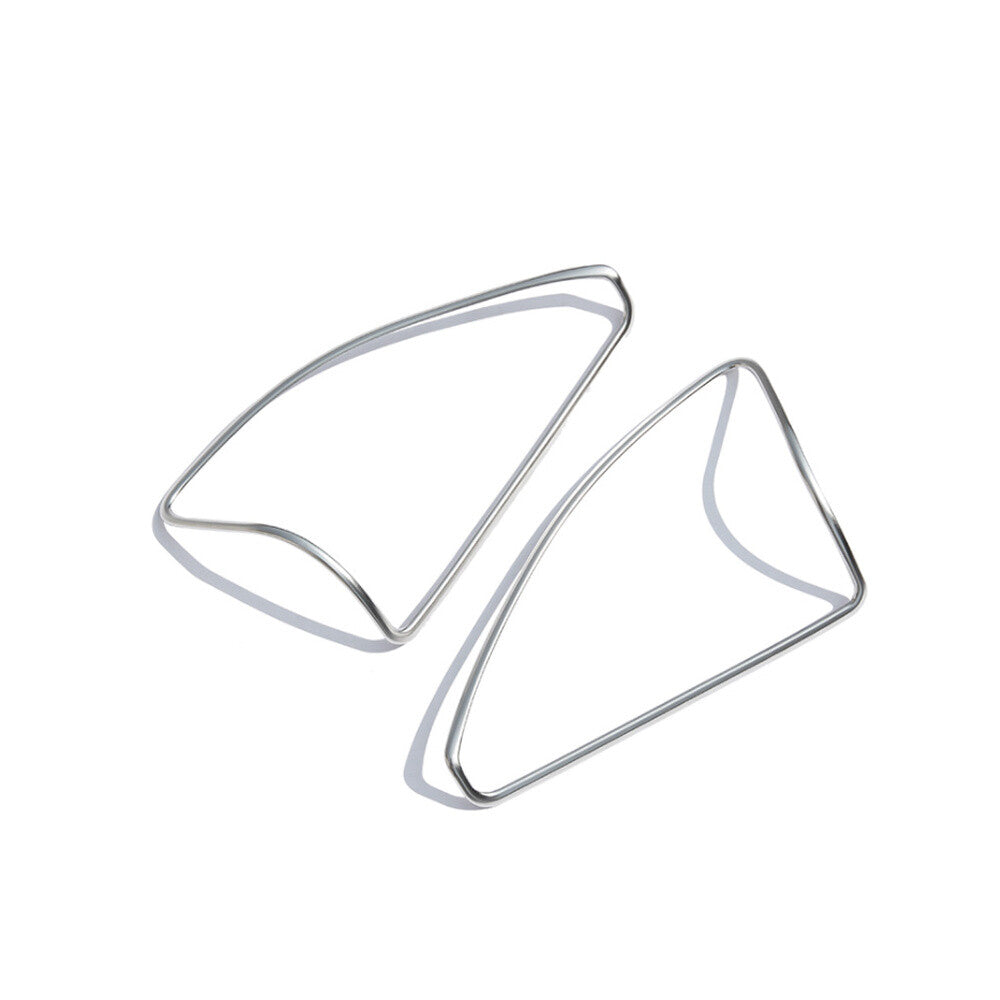 2¡ÁABS Front A-pillar Tweeter Speaker Cover for Mercedes-Benz ML GL GLE GLS Class