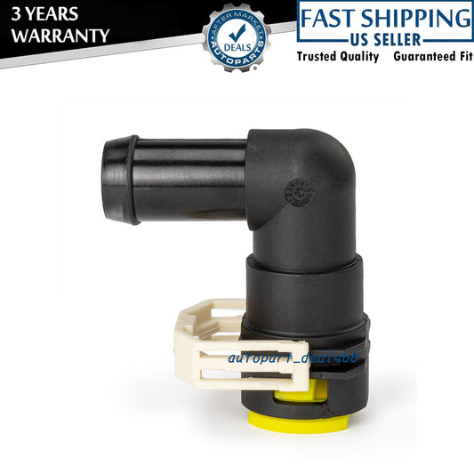 Water hose connector B37F61240 B37F-61-240 for Mazda 3, CX-7, and CX-9 models (2007-2013).