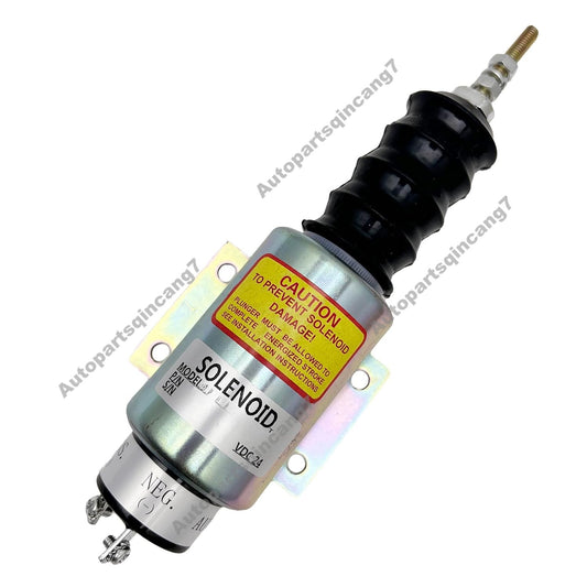 24V Stop Solenoid 2370ES-24E6G1B2S1 SA-3973 for Woodward Genset Big Engine