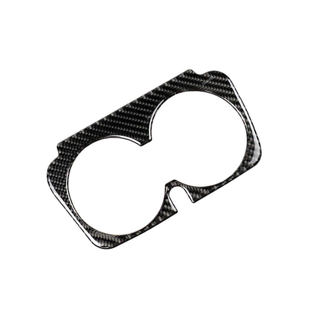 Carbon Fiber Inner Water Cup Holder Sticker Trim For W205 C300 C43 C63 2015-2018